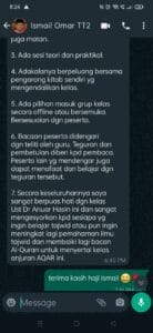 Testimoni alumni STAQ