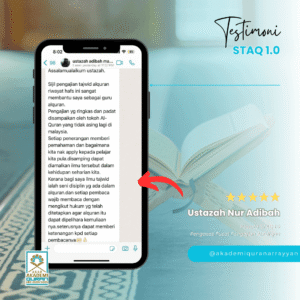 Testimoni alumni STAQ
