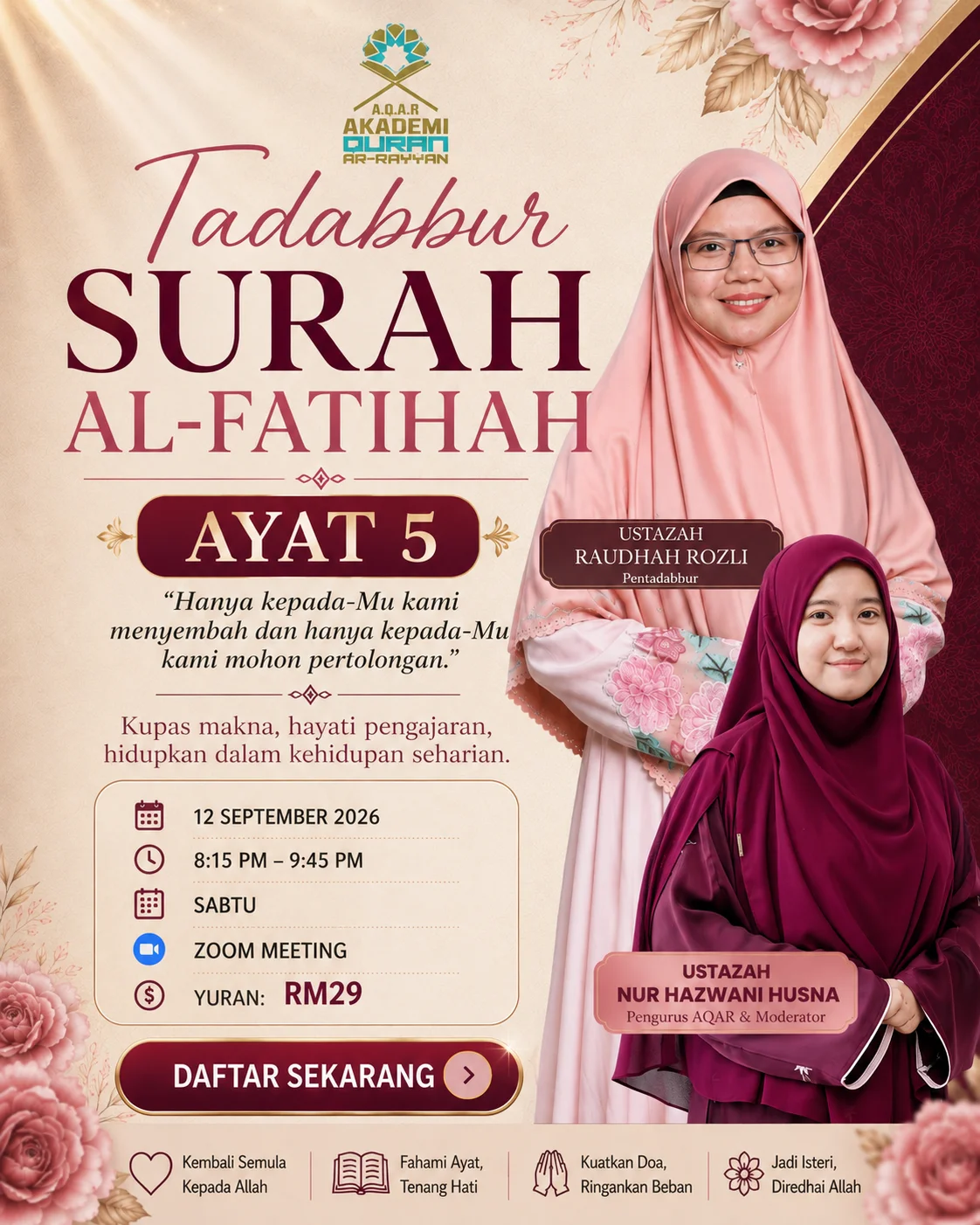 Tadabbur Surah Al-Fatihah Ayat 5